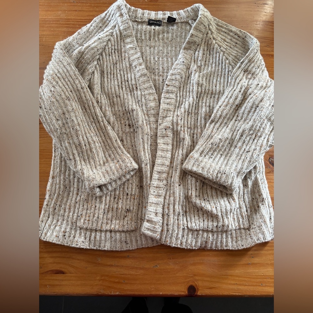 Women's Cream Gitano Extra Large Sweater